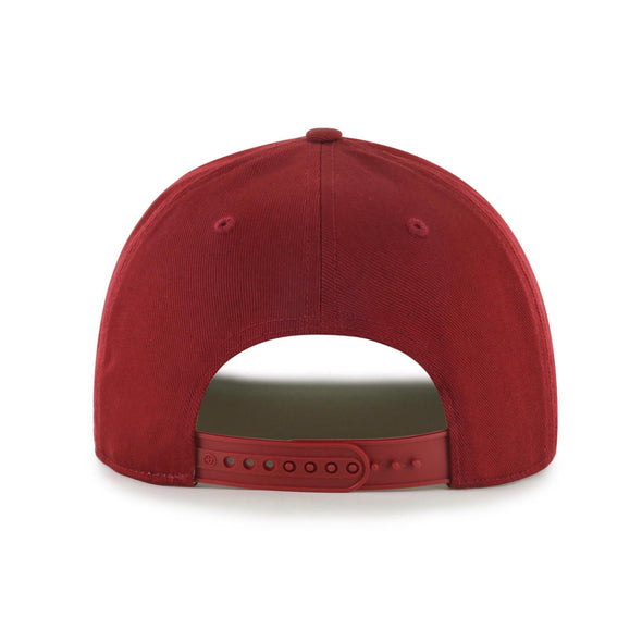 Nashville Sounds '47 Brand Razor Red Golden Diamond Hitch Hat