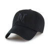 Nashville Sounds '47 Brand Blackout N Logo Clean Up Hat