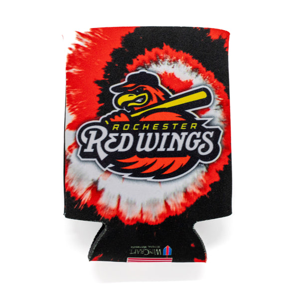 Rochester Red Wings 12oz Tie Dye Koozie