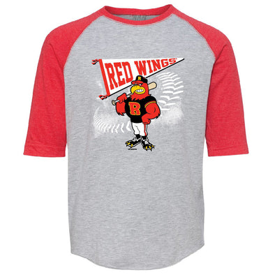 Rochester Red Wings Toddler Pennant Baseball T-Shirt