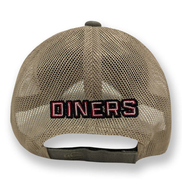 Somerset Patriots Adult Jersey Diners Garment Washed State & Eggs Unstructured Mesh Back Cap