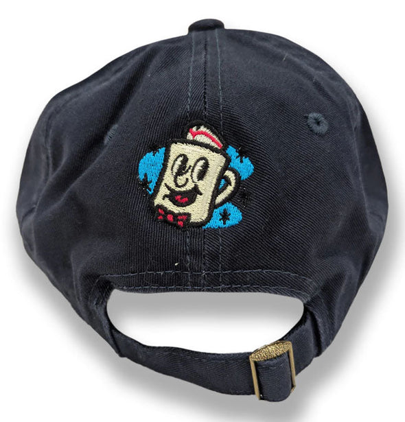 Jersey Diners Adult Wordmark Unstructured Slide Buckle Cap