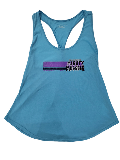 Mighty Mussels Ladies' Twisted back Tank