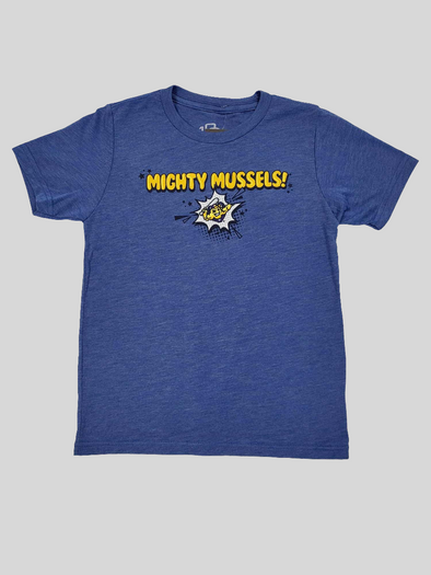 Mighty Mussels Youth COMIC Tee