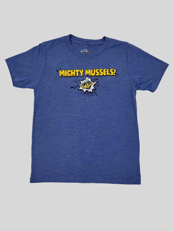 Mighty Mussels Youth COMIC Tee