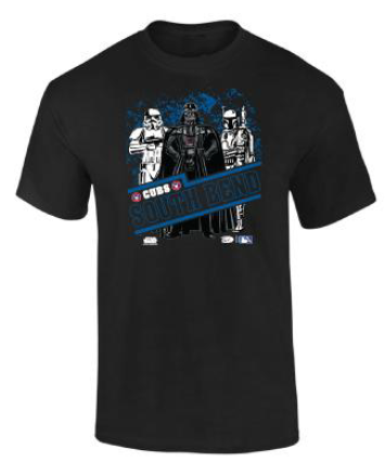 South Bend Cubs Youth Star Wars Banner Tee