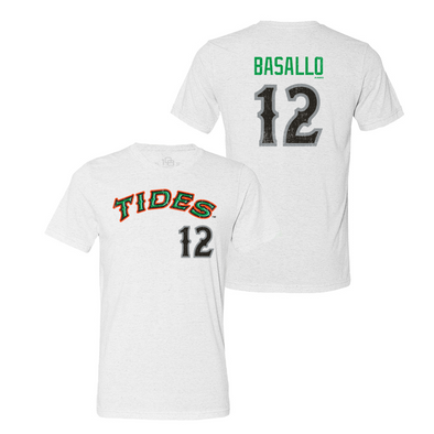 Norfolk Tides Samuel Basallo T-Shirt Jersey