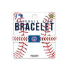 South Bend Cubs Baseball Leather Bracelet