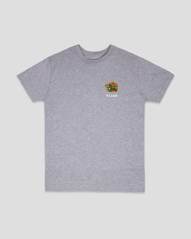 Adult Grey Baseballism Rally Tee