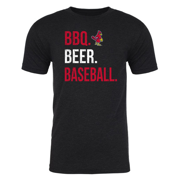 Memphis Redbirds BBQ Beer Baseball Tee