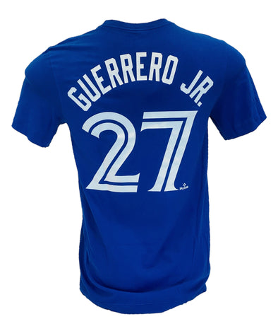 Nike Vladimir Guerrero Jr. #27 Player Name & Number Tee