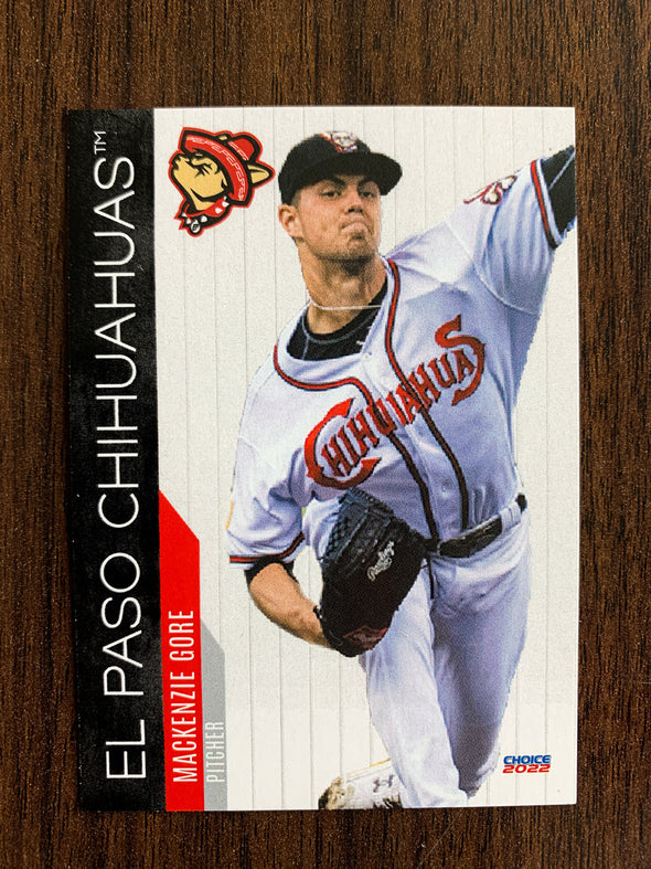 2022 EL PASO CHIHUAHUAS OFFICIAL TEAM CARD SET