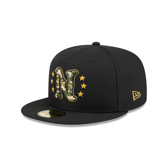 Nashville Sounds New Era 59FIFTY Authentic 2024 Armed Forces Day Hat