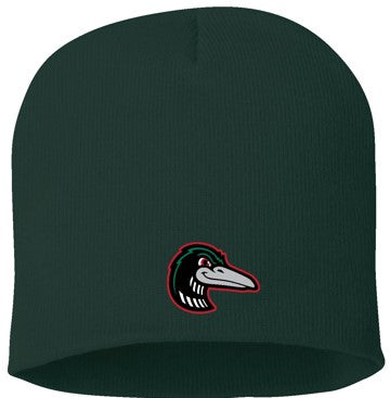 Great Lakes Loons Bimm Ridder Loon Head Forest Knit Beanie