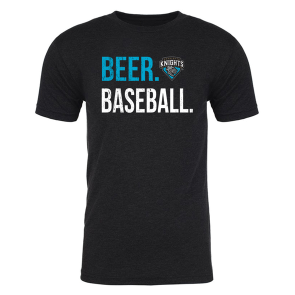 Charlotte Knights 108 Stitches Beer Baseball Tee