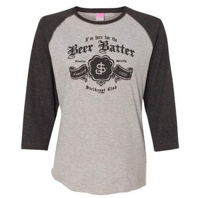 San Jose Giants Women's "Beer Batter" 3/4 Sleeve Shirt