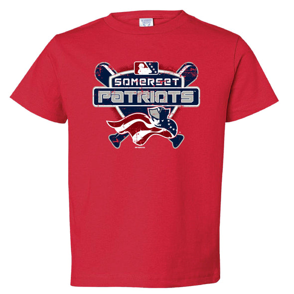 Somerset Patriots Toddler Red Bewitched Tee