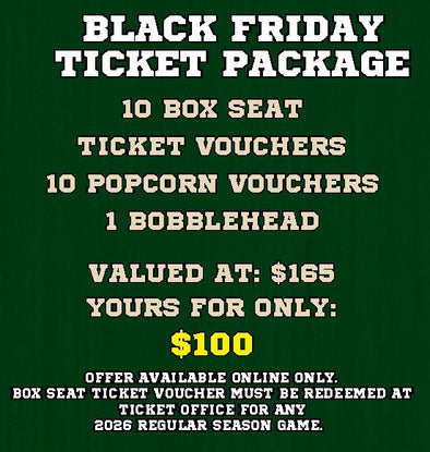 Black Friday Box Seat Ticket Package