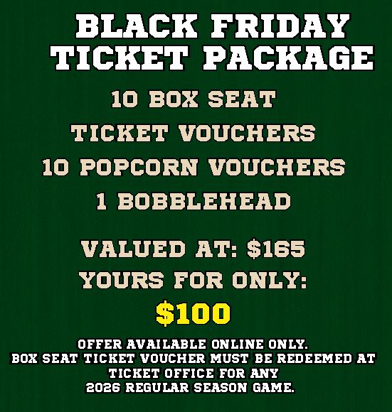 Black Friday Box Seat Ticket Package