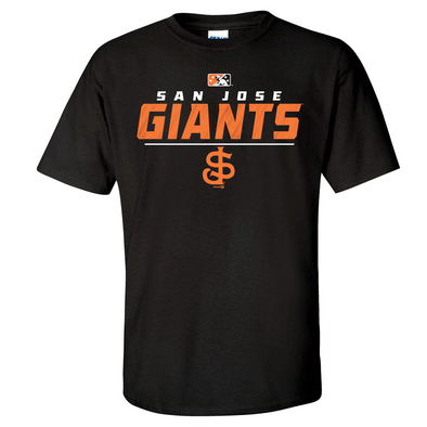 San Jose Giants Bimm Ridder Classic Black Tee