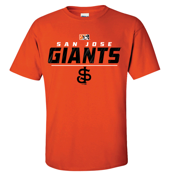 San Jose Giants Bimm Ridder Classic Orange Tee