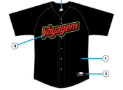 Voyagers Home Replica Jersey