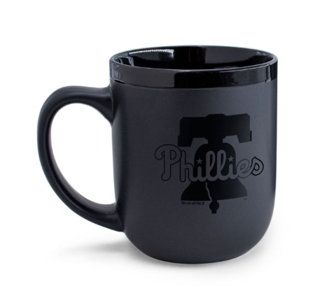 Philadelphia Phillies Matte Black Mug