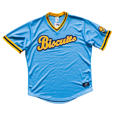 Authentic Powder Blue Biscuits Jersey