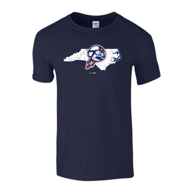 Adult Blue Softstyle Vantage State Boomer Tee