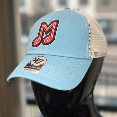 Memphis Redbirds Columbia Blue Trawler '47 Clean Up Cap