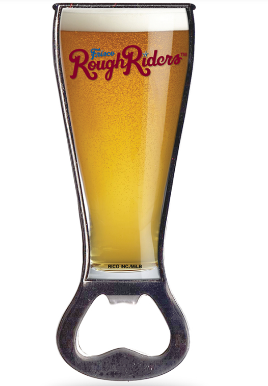 Frisco RoughRiders Pilsner Bottle Opener Magnet