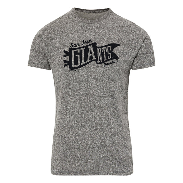 San Jose Giants MV Sport Snow Heather Tee