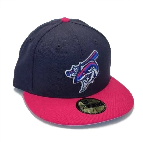 Pensacola Blue Wahoos New Era 59FIFTY Clobberfish Fitted Cap