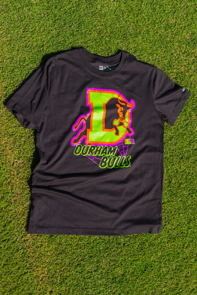 Durham Bulls Halloween Spider Tee