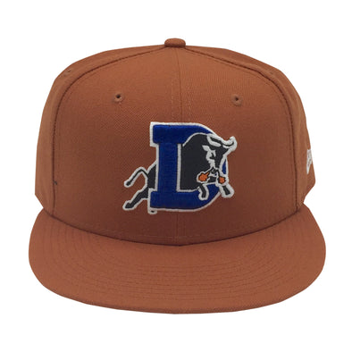 Durham Bulls New Era Burnt Orange Fitted 5950