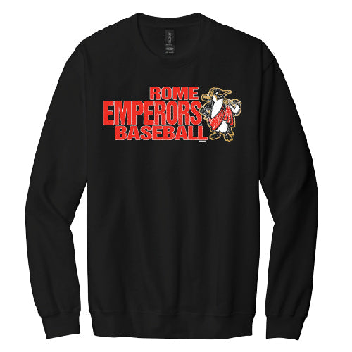 Rome Emperors Distressed Crewneck Sweatshirt