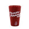 Red Speckled Silicone Pint Glass