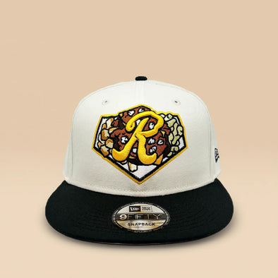 New Era Rochester Plates Cream Snapback