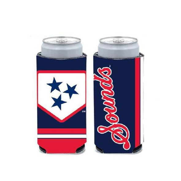 Nashville Sounds Script 12oz Slim Can Cooler