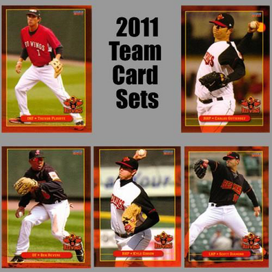 Rochester Red Wings 2011 Team Baseball Card Set