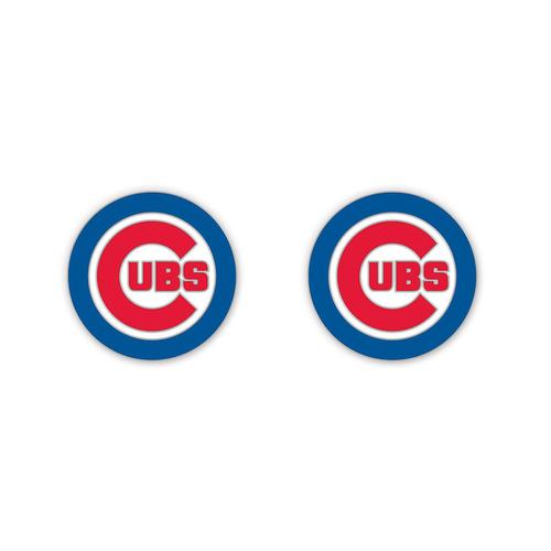 Chicago Cubs Post Earrings