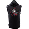 UA Mens Black Tech Sleeveless Hood