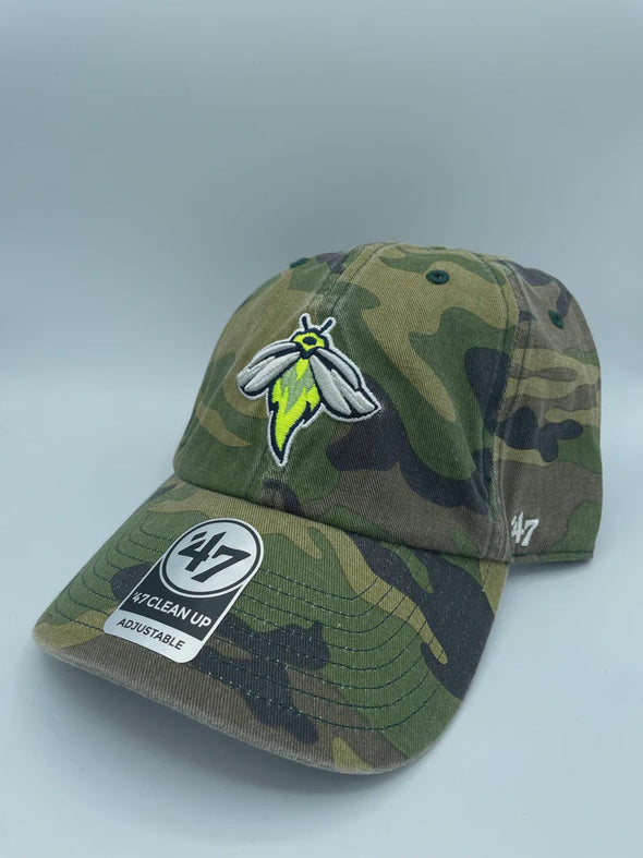 Fireflies Camo Wild Clean Up Cap