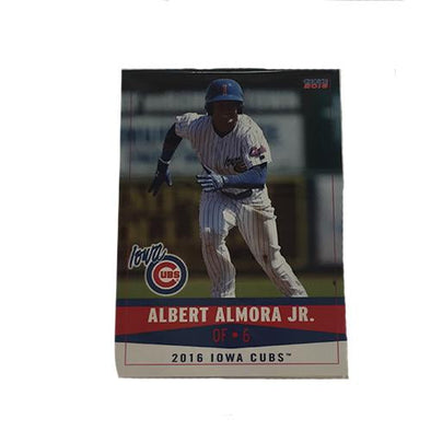 2016 Iowa Cubs Team Card Set