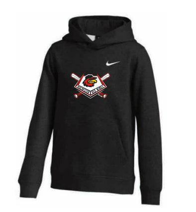 Rochester Red Wings Nike Youth Black Hoodie