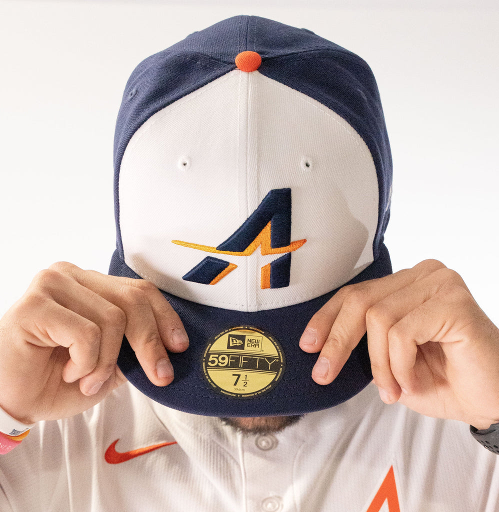 Astros Space City Hat 47 Houston Astros Navy City Connect MVP