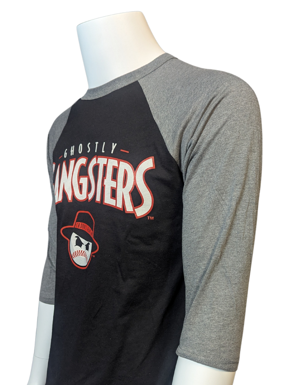 Saints Ghostly Gangsters Raglan Baseball 3/4 T