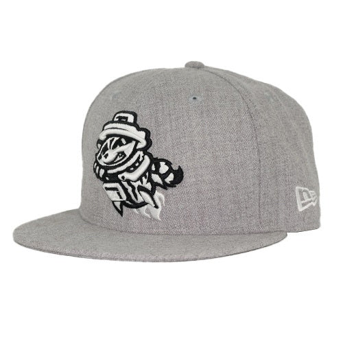 59-50 Grey W/White Primary Cap