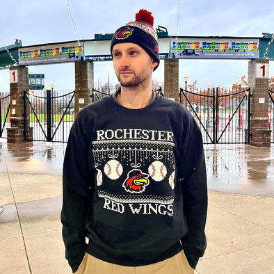 Rochester Red Wings Holiday Sweatshirt
