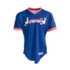 Nashville Sounds EvoShield Youth Royal Throwback Authentic Jersey